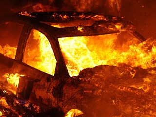 Машина горела не просто так