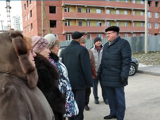 Старейшины проверили ход работ в ЖК «Любимов»