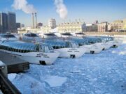 Аренда теплохода в зимнее время