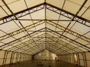 Каковы особенности каркасно-тентовых конструкций?