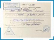 Что представляет собой справка об эпидокружении?