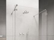 Стеклянные душевые перегородки: преимущества