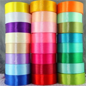 Сатиновые ленты: области применения